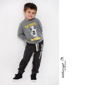 remera mangas largas y joggings niños mimo co otoño invierno 2019