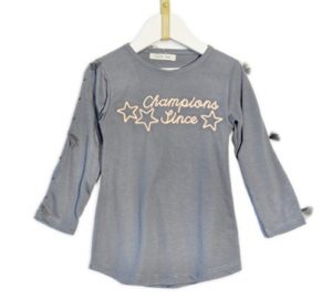 remeras mangas larga niña campera algodon frisa niña Ce pe otoño invierno 2019