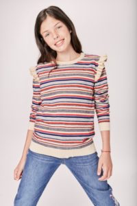 sweater a rayas niña Rapsodia girls otoño invierno 2019