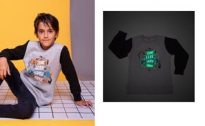 buzo niño brilla en la oscuridad Pecosos invierno 2019