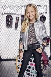 campera bomber plateada niña Kosiuko kids invierno 2019
