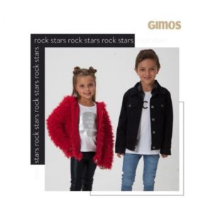 campera jeans negra niño gimos invierno 2019