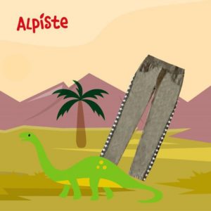 pantalon con franjas laterales niñas alpiste otoño invierno 2019