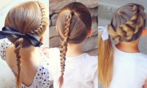 peinados recogidos con trenzas para niñas peinados recogidos con trenzas para niñas