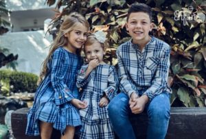 vestido mangas largas cuadrille para niñas Enfants invierno 2019 vestido mangas largas cuadrille para niñas Enfants invierno 2019