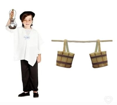 Disfraz de aguatero para 25 de mayo