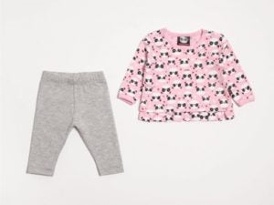 Look beba calza y remera pandas Owoko invierno 2019