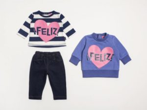 Look beba con jeans Owoko invierno 2019