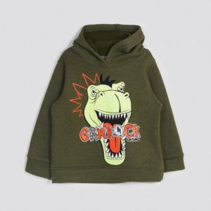 buzo algodon frisa dinosaurio grisino invierno 2019