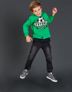 buzo algodon frisa niño grisino invierno 2019