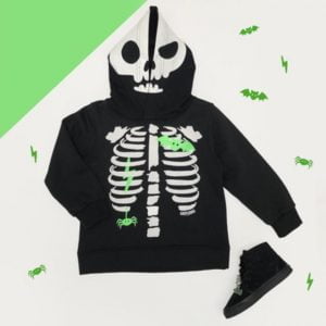 buzo on capucha de esqueleto grisino invierno 2019