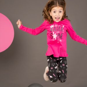 calzas estampadas para nenas Gepetto otoño invierno 2019