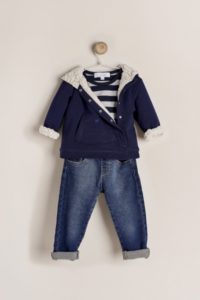 campera algodon corderito jeans para bebe Baby Cottons invierno 2019