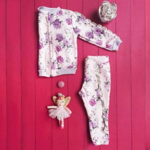 conjunto campare y pantalon estampado beba Gdeb invierno 2019