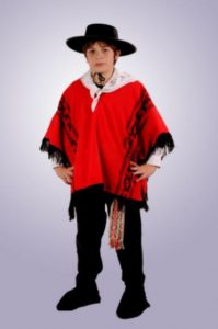 disfraz de gaucho con poncho para niño 25 de mayo disfraz de gaucho con poncho para niño 25 de mayo