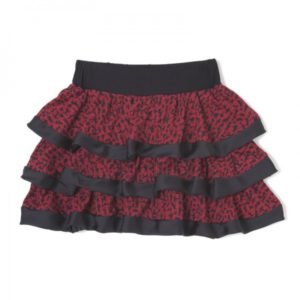 minifalda con volados para niñas Mapamondo invierno 2019 1