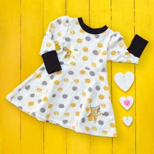 vestido de algodon para beba Gdeb invierno 2019