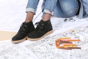 botineta gamuzada negra niños ferli invierno 2019 botineta gamuzada negra niños ferli invierno 2019