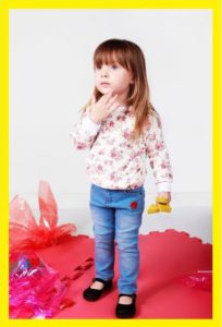 buzo de algodon para niña floreado Soft red invierno 2019 e1560199634625