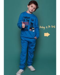 conjunto algodon frisado niño Gretty invierno 2019