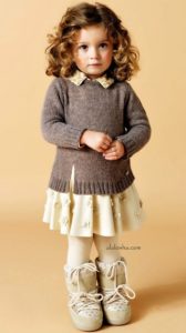 corte de pelo para niñas con rulo