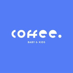logo coffe baby kids