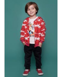 pantalon y campera algodon frisa niño Gretty invierno 2019
