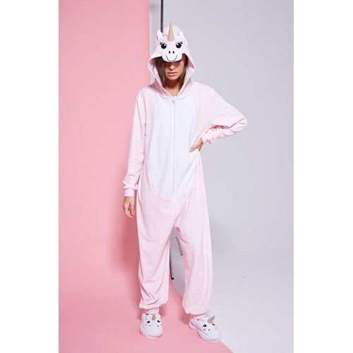 pijama-unicornio-con-capucha-niña-teens-Buddies-invierno-2019