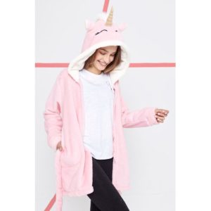 salto de cama bata para niña con capucha Buddies invierno 2019