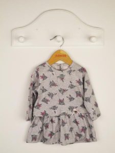 vestido beba mangas larga estampado lelefantino invierno 2019 vestido beba mangas larga estampado lelefantino invierno 2019