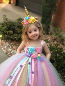 vestido de unicornio para niñas vestido de unicornio para niñas
