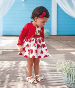 vestido floreado para bebas verano 2020 vestido floreado para bebas verano 2020