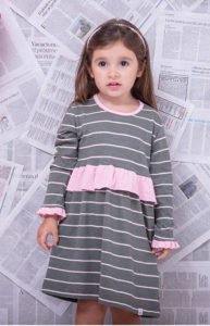 vestidos mangas largas urbano niña invierno 2019 risata