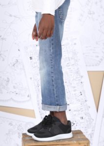 zapatilla urbana negra niño ferli invierno 2019