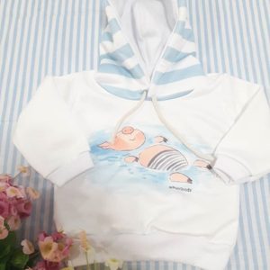 buzo con capucha para bebe estampas originales dicen mis sueños verano 2020