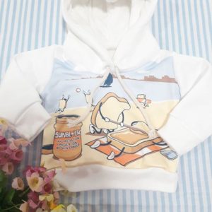 buzo estampa divertida para bebe dicen mis sueños verano 2020