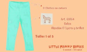 calza beba con brillos little manny verano 2020