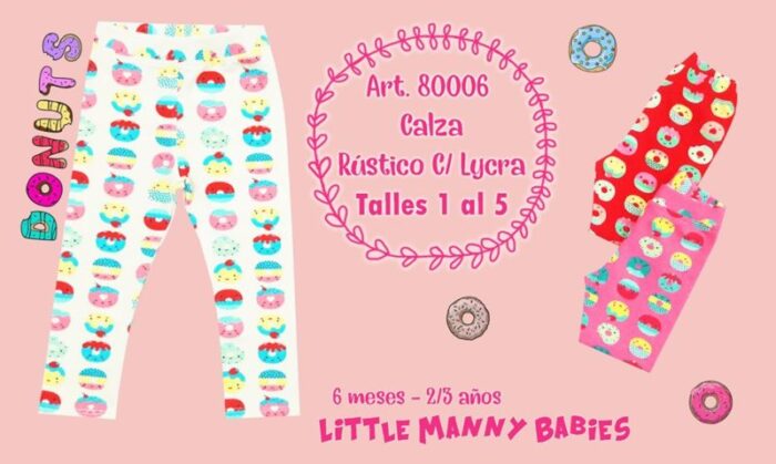 calza-niña-donas-beba-little-manny-verano-2020