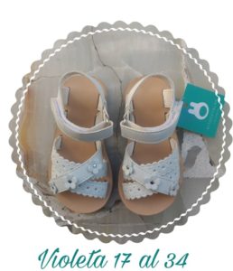 sandalias blancas para niñas Pitocatalan verano 2020