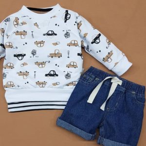 short bebes jeans Pachi verano 2020