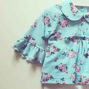 vestido para bebea floreado Globito team verano 2020