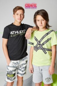 bermudas de moda para nenes y remeras neon ce pe verano 2020