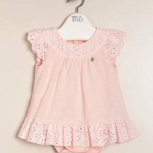 body vestido rosa puntilla broderie magdalena esposito verano 2020