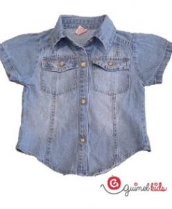 camisa jeans niñas Guimel verano 2020