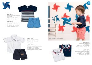 chomba y bermudas bebes Pilim verano 2020