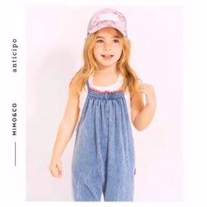 enterito denim niña Mimo co verano 2020