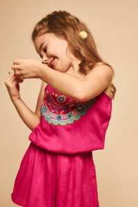 mono coto fucsia nucleo kids verano 2020