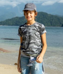 remera camuflada nene MImo co verano 2020