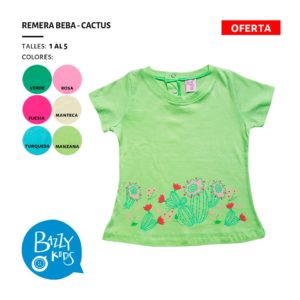 remeras bebas Bazzy verano 2020 remeras bebas Bazzy verano 2020