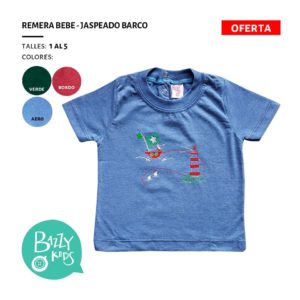 remeras bebe Bazzy verano 2020 remeras bebe Bazzy verano 2020